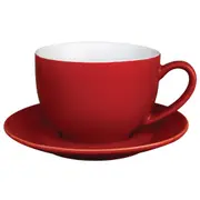 Olympia Cafe Cappuccino Cup Red - 340ml (Box 12)