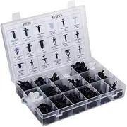 415pcs Car Body Push Retainer Pin Rivet Trim Plastic Clips Panel Moulding Kit AU