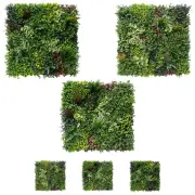 Luxury Triptych Vertical Garden / Living Wall Set 3 of Pieces 1m x 1m (3 SQM Set) UV Resistant