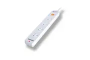 Sansai 4 Way Powerboard Master Switch