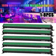180W 80LED RGB Wall Wash Bar Light DMX512 DJ Party Disco Stage Show Display
