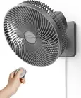 Wall Mounted Fan 2 Mode of Wind (Normal/Nature) Timer with Remote Contr