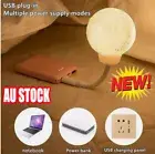 Smart Voice control Night Light Plug-in Lamp Voice Activated Moon Night Light AU