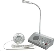 CHROX Counter Window Intercom Speaker Through Glass Communication, Two Way Intercom for Window,Medical Institution/Ticket Booth