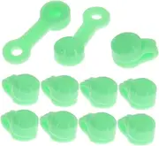 BELLIFFY Bicycle Bleeder Caps Set 20pcs Plastic Screw Caps Replaceable Covers Professional Bleeder Covers