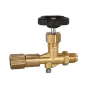 Riegler 102666 BLocking Valve Pressure Gauge, Taps - Rotating Bushing, G 1/2