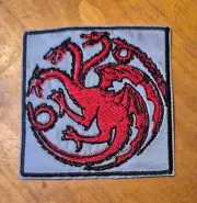 Targaryen Inspired - Game Of Thrones - Iron On/Sew On Patch 10895