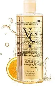 Vc Toner Intensive Whitening, Korean Face Vc Skin Toner, VcToner Refreshing Hydrating, Deeply Hydrate, Minimizes Pores & Soothes Dry, Easy To Absorb, For All Skin Types (1 pcs)