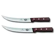 [Victorinox] Curved Narrow Blade Breaking Knife (Rosewood) - 25cm