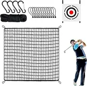 Golf Practice Net, Swing Training Net, Golf Target Cloth, Quick Setup And Storage, Stable And Secure Design 70x70cm/27.56x27.56 Inches For Backyard, Outdoor, Indoor, Garden