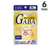 在飛比找DOKODEMO日本網路購物商城優惠-[DOKODEMO] [6組] DHC GABA（GABA）