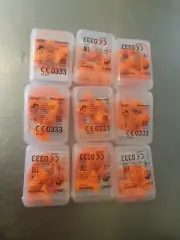 9 Pairs ind. Case Honeywell Reusable QUIET Corded Earplugs Ear Plug tapones