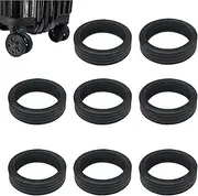 [Generic] Luggage Wheel Covers, Silicone Suitcase Wheel, 2.16x0.59in Anti Noise Baggage Protection, Anti Scratch Wheels, Authentic Guards for Suitcases, Travel Accessories,