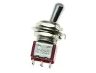 15/32" Guitar or AMP DPDT 2 Way ON/ON Toggle Switch Sealed Fat Bat Toggle Switch
