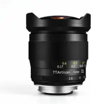 TTArtisan 11mm F2.8 MF Ultra-Wide Fisheye Lens APS-C for Sony E Mount Camera