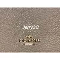 在飛比找蝦皮購物優惠-COACH 全新 ㊣品 牛皮荔枝紋 長夾釦式翻蓋 斜背小包W