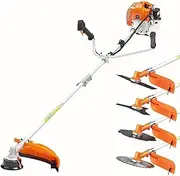 43cc 2 Stroke Engine Whipper Snipper + 4 Blades (5 in 1)