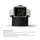 適用蘋果手表iwatch8/7表帶充電支架apple watch6/5/4底座S7/SE無線s6收納架S5手表架桌面線通用配件手表帶
