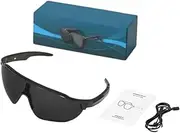Ai Wireless Bluetooth Translation Glasses, Ai Wireless Bluetooth Translation Glasses for Men with 144 Language & Accents, Bluetooth 5.4 Multifunctional Smart A-i Tran-slation Glass(Cycling Black)