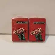 Coca-Cola Coke Playing Cards Order #351 Glass Bottles Two Decks