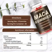 Maca Gummies Male Libido Enhancement Health Care