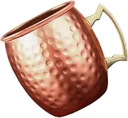 OKUMEYR Stainless Steel Beer Wine Cup 60ml Mini Mule Cup Smooth Interior Flat Base for Parties Office Home Bar