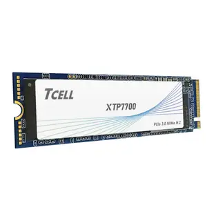 TCELL 冠元 XTP7700 256GB NVMe M.2 2280 PCIe Gen 3x4 固態硬碟