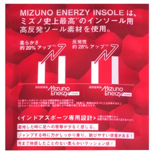 MIZUNO 排球鞋墊-運動 訓練 避震 美津濃 紅 (9.4折)