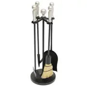 Minuteman Paxton Mini Fireplace Tool Set, Satin Nickel - MINI-14SN