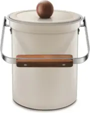 Kitchen Countertop Compost Bin 101Ounces / 3Liters, Airtight Lid SUS304 Stainles