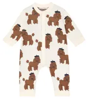 [Tinycottons] Tinycottons Baby Tiny Poodle cotton-blend playsuit M 24 multicoloured