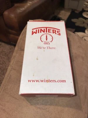 Winters TTD 405 Series Steel Dual Scale Tridicator Gauge W/ 2" Stem BB2 NIB