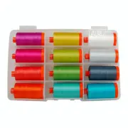 Aurifil Thread Kit Color Crush by Kitty 12 LARGE SPOOLS COTTON 50WT (1422YDS EA)