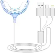 Gum Stimulator with Blue Light - Oral Care for Gum Health, Fresh Breath & Plaque Removal, Rechargeable & Portable, Support for Healthy Teeth