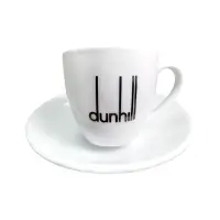 在飛比找Yahoo奇摩購物中心優惠-Dunhill 品牌LOGO espresso濃縮迷你咖啡杯
