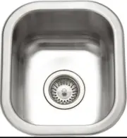 HOUZER CS-1307 Club Series Undermount Small Bar/Prep Sink New
