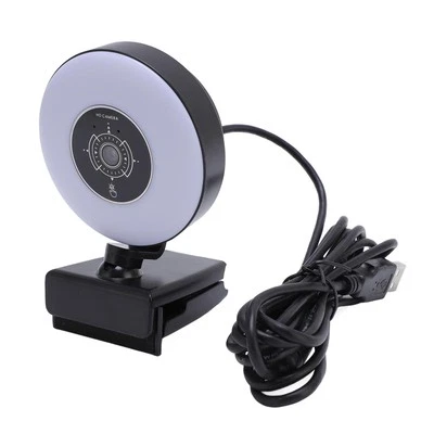 4k Webcam With Light And Microphone Remote Control AF Auto Focus USB Web Cam Hot