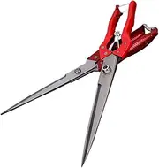 YOSADIER Multifunction Manual Sheep Hair Scissors High Animal Hairdressing Tools for Grooming and Leather Cutting Practical Spring Scissor for Efficient