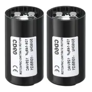 2 x 124-149uF/Mfd 125V 50/60Hz CD60 Run Capacitor Motor Starting Capacitor