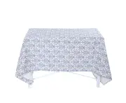 Blue And White Porcelain Pattern Table Cloth Cover Rectangle Tablecloth Home Decor 140*100Cm