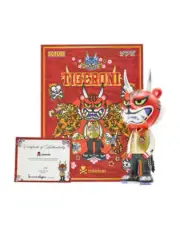 NEW tokidoki tokidoki Tigeroni Sofubi (Red) Collectible Art