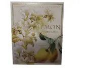 Set Of 4 Lemon Scented Soap Saponificio Artigianale Fiorentino Tuscany Italy New