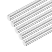 5pcs 304 Stainless Steel Round Rods 8mm x 160mm for RC DIY Craft Tool