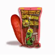 Alamo Candy Co. Big Tex Dill Pickle In Chamoy Cherry Flavored