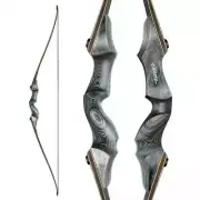 60"Takedown Bow Right Hand Longbow 20-60lbs Bow Limbs Wooden Bow Archery Hunting
