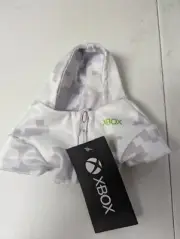 Xbox Controller Hoodie White Digital Camo New With Tag