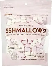 Sshmallows Soft Small Mini Marshmallows Fat Free Pack 100g