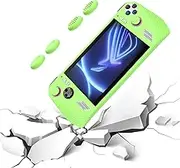 Game Console Protector for ROG Ally, Soft Silicone Protective Skin Sleeve, Flexible Full Body Protector with 4 Thumb Grips Game Console Cover Protector for ROG Ally Handheld Game Console