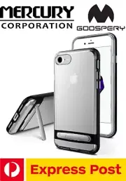 iPhone 7+ / 8+ Plus Stand ShockProof Clear DREAM BUMPER Case Mercury Goospery