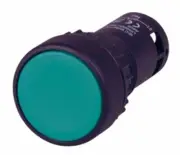 Eureka GREEN FLUSH PUSH BUTTON 22mm 1xN/O & 1xN/C *Australian Brand